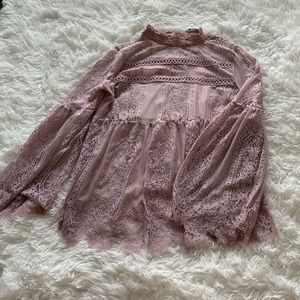Alter’d State lace long sleeved top size M
